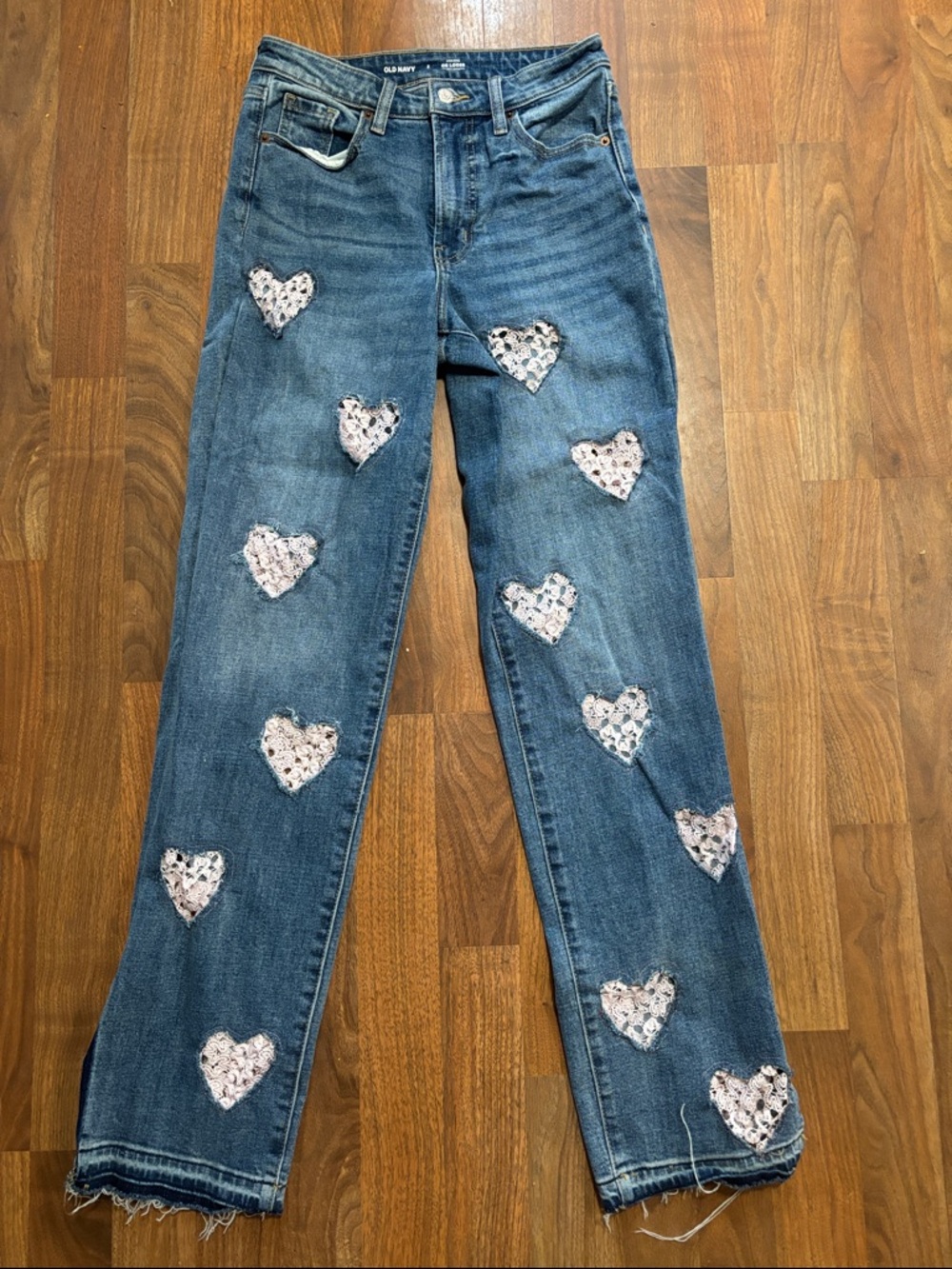 Heart Jeans Size 2 Tall